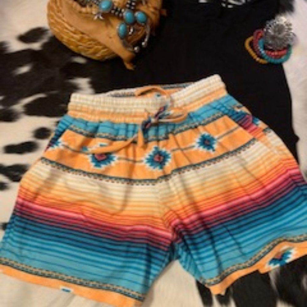 Cancun Serape Shorts